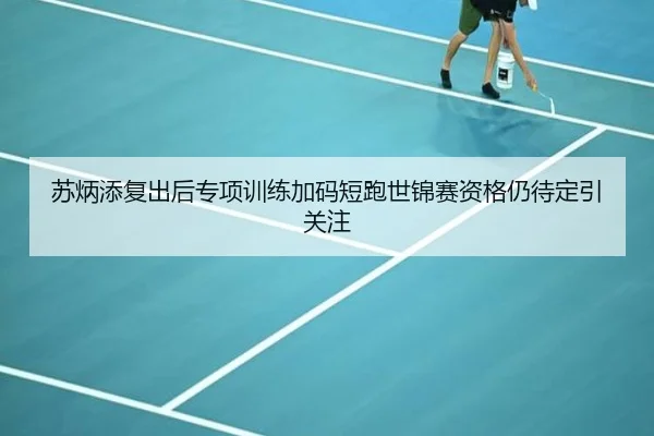 苏炳添复出后专项训练加码短跑世锦赛资格仍待定引关注 - LeBoSports